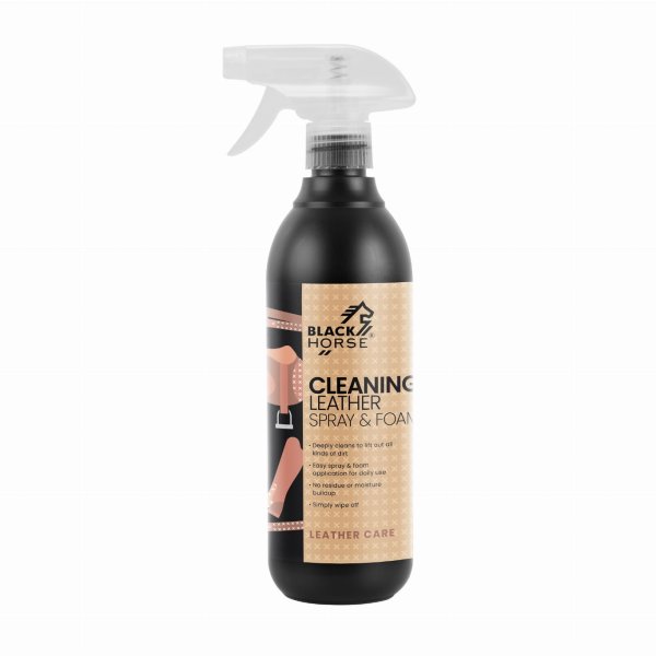 Black-Horse-Pianka-do-skor-2w1Cleaning-Leather-spray--foam