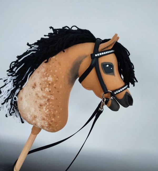 hobby horse realistyczny bajkowy mustang formatu A4